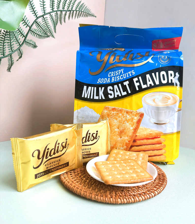 Bánh quy giòn vị sữa muối (400g)