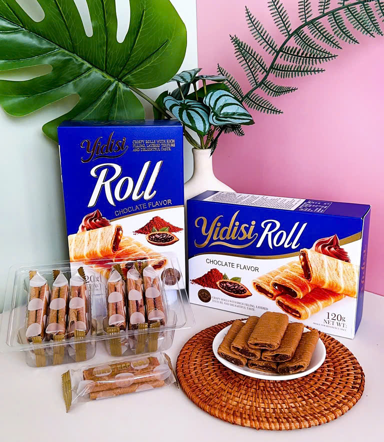 BÁNH QUẾ CUỘN  VỊ SOCOLA (120G)