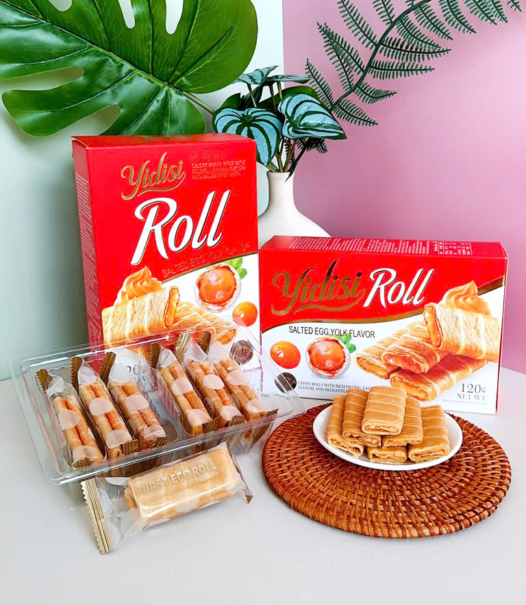 BÁNH TRỨNG CUỘN VỊ TRỨNG MUỐI (120G)